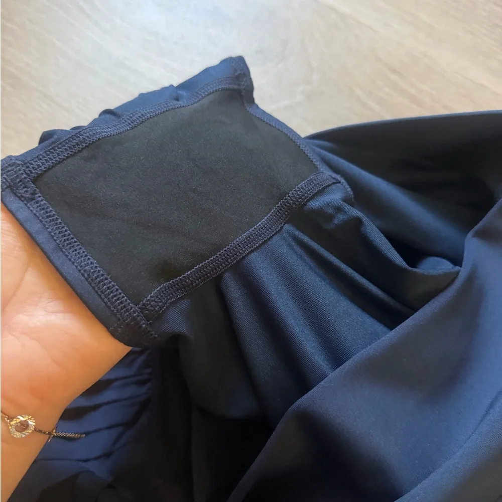 Alo grand slam pleated tennis skirt - Navy